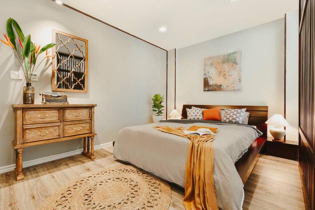 Homestay Giua Long Ha Noi - 10 Phut Den Pho Co Hanoi Kültér fotó
